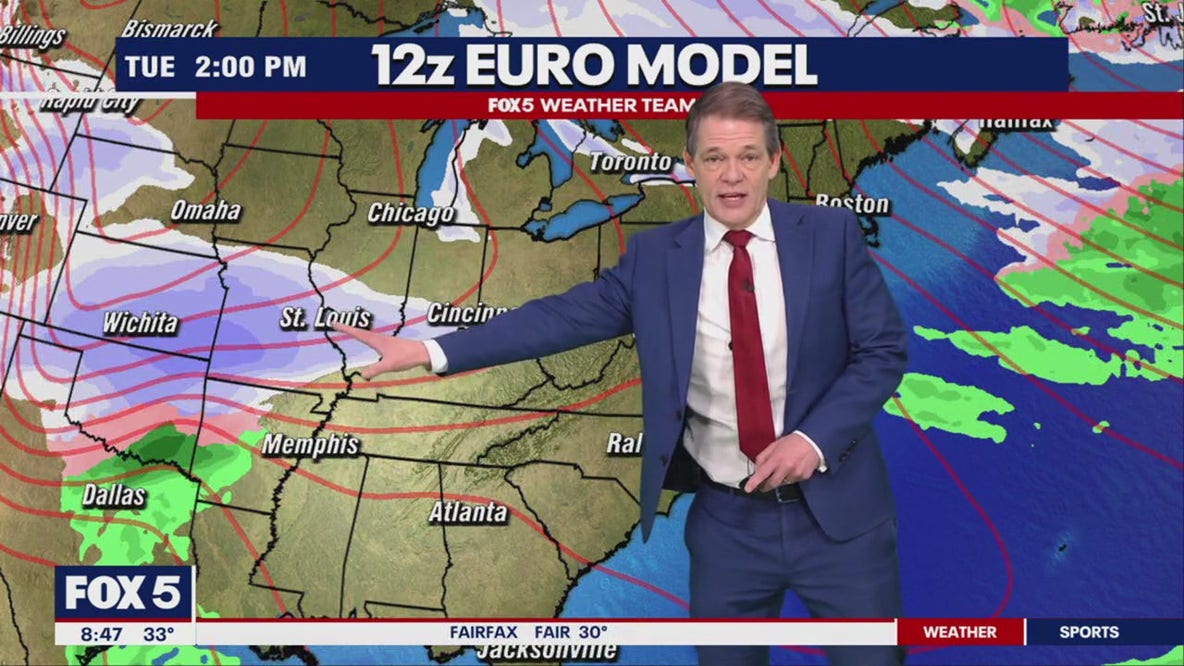 DC snow forecast: Could DMV see more winter weather next week?